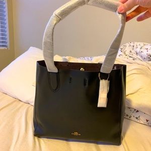 Brand new Coach leather tote